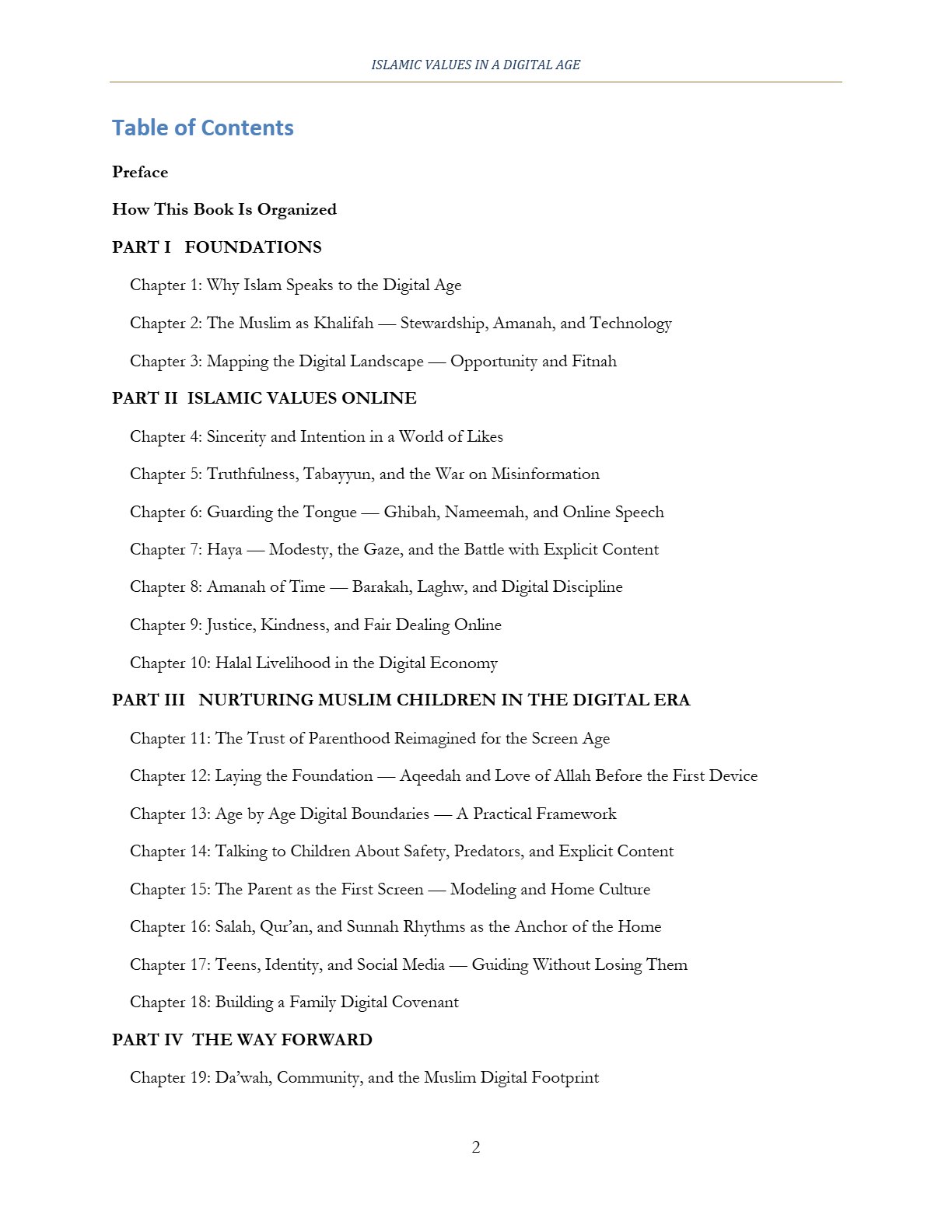 Page 2 of Islamic values in a digital Age