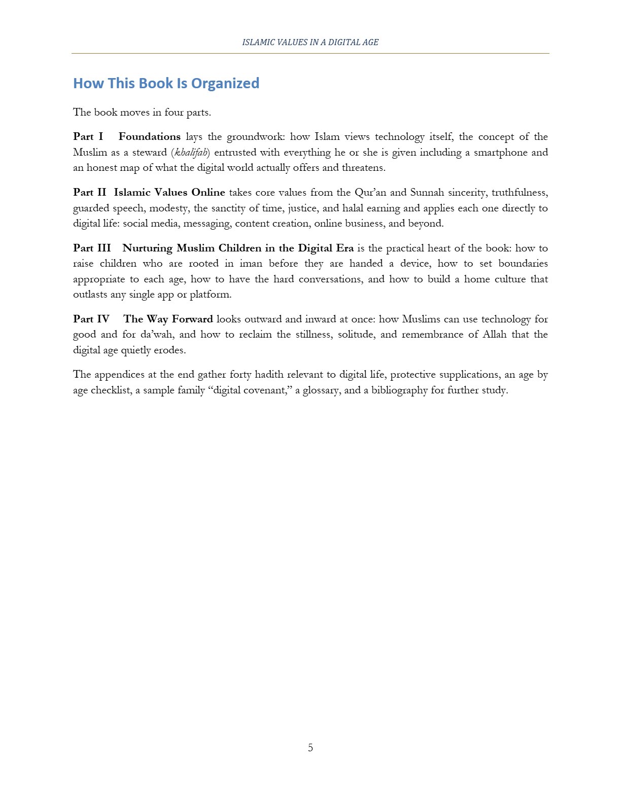 Page 5 of Islamic values in a digital Age